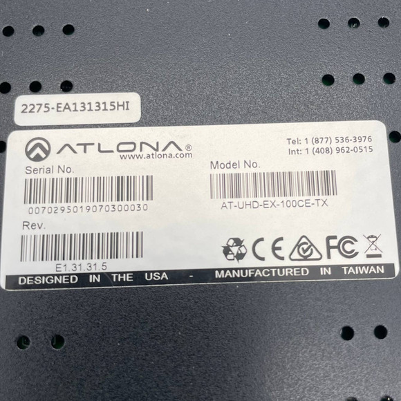 Atlona AT-UHD-EX-100CE-TX is a compact HDBaseT transmitter - Picture 4 of 6